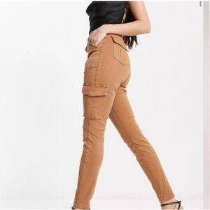 SPANX Tan Cargo Leggings